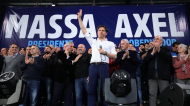 Axel Kicillof: "Unión por la Patria es un escudo contra la derecha"