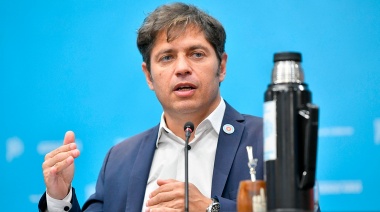 Kicillof cuestionó el sistema "arbitrario" de coparticipación