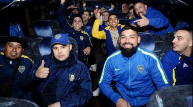 Rumbo al sueño de la séptima: miles de hinchas de Boca salieron de la Bombonera a Río de Janeiro