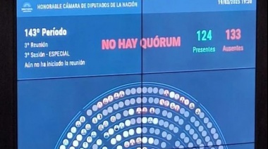 Moratoria y medicamentos para jubilados: el oficialismo no dio quorum
