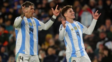 La Selección dio un show y goleó 3-0 a Chile en El Monumental