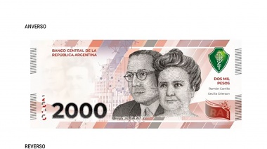 El billete de $2.000 comienza a circular desde hoy