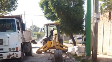 Nuevo conducto aliviador para las calles de José C Paz