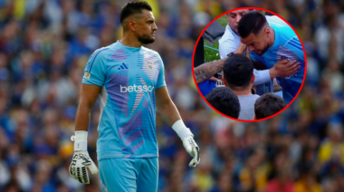 Romero le pidió disculpas a los hinchas de Boca tras la pelea con un hincha: “Me puteó y se me fue la cabeza”
