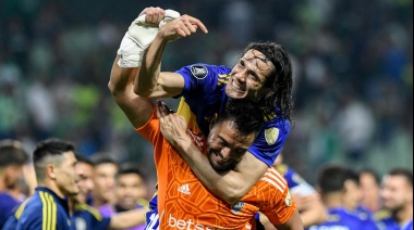 Boca venció a Palmeiras por penales en Brasil y es finalista