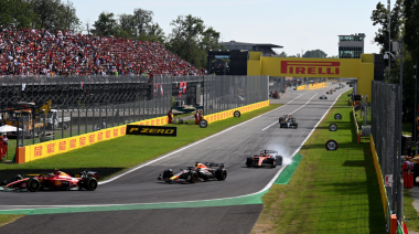 El piloto argentino Fran Colapinto inicia su recorrido el domingo en Monza.