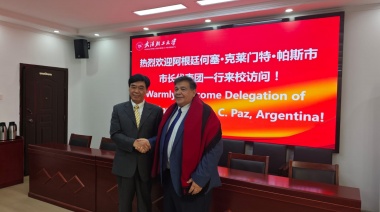 El Intendente Mario Ishii visitó ciudades chinas donde firmó acuerdos para el desarrollo tecnológico de José C Paz