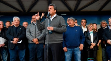 Massa, sobre las medidas económicas: "Salimos a tenderle la mano a la gente"