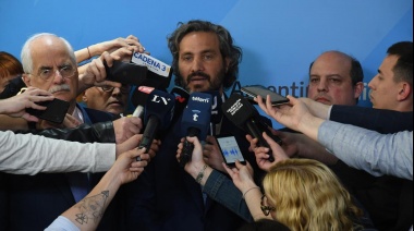 Cafiero: "La prioridad de hoy es sacar a 180 menores de Israel"