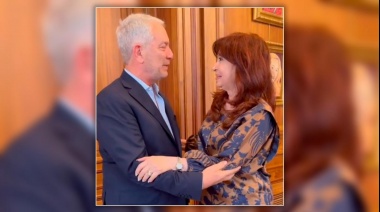 Cristina recibió al intendente electo de La Plata, Julio Alak