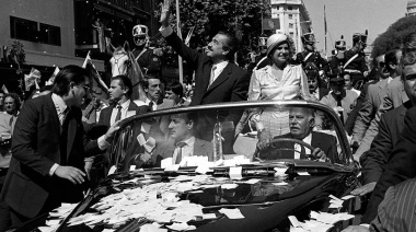 La UCR celebra en las plazas del país los 40 años del triunfo de Raúl Alfonsín y su legado