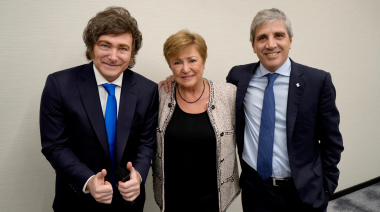 Javier Milei se reunió con la titular del FMI