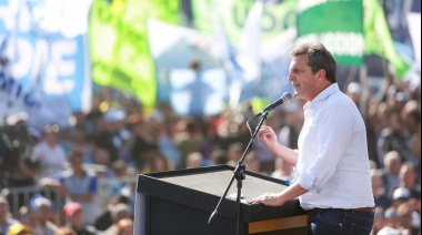 Massa en Tucumán: "Voy a ser el presidente del trabajo"