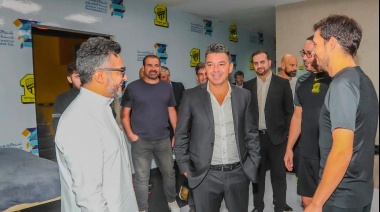 Gallardo dirigió su primer entrenamiento como DT de Al-Ittihad