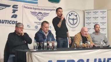 Los gremios aeronáuticos se movilizan este miércoles al Congreso