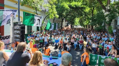 Plenario de ATE y anuncio del primer paro contra el gobierno de Milei