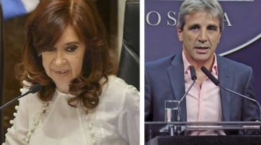 Caputo le respondió a Cristina por sus críticas al discurso de Milei