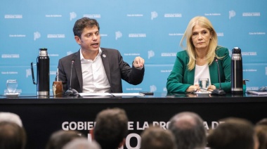 Kicillof confronta con aumentos de sueldos, jubilaciones y asignaciones