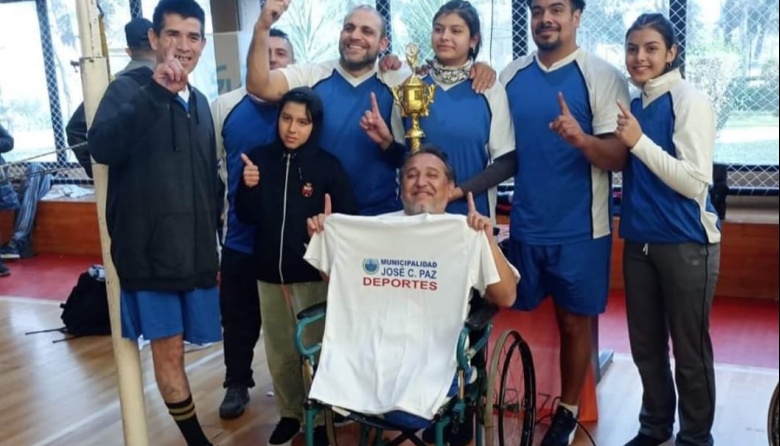 El equipo de paravoley de José C Paz, "Los Paceños" debutó y ganó