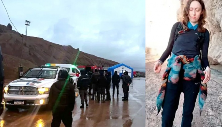 La turista alemana que había desaparecido en el cerro Tres Marías fue hallada muerta este lunes