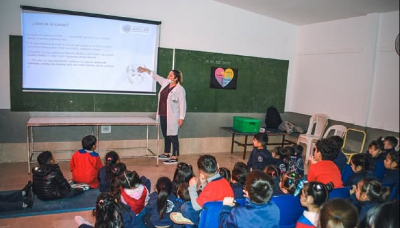 Charlas educativas del Hospital Odontológico de José C Paz