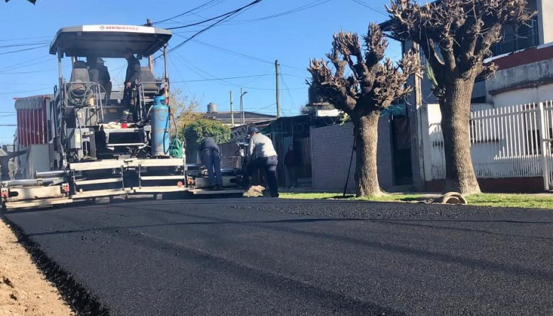 Mejora y pavimentación de las calles de José C Paz