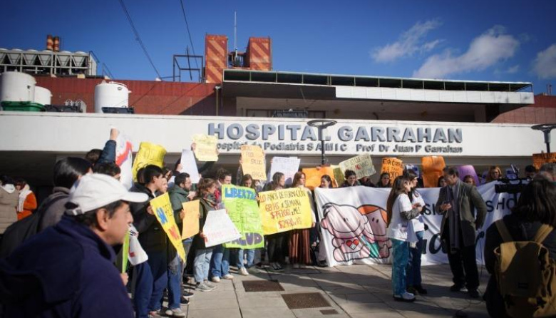 Trabajadores del Garrahan convocan un "ruidazo" a las puertas de la Quinta de Olivos