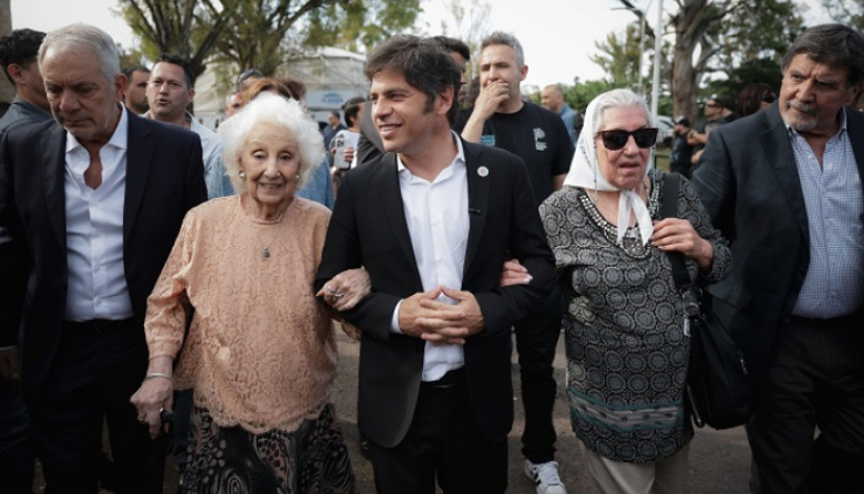 Kicillof encabezó el cierre de la 5° edición de Futuro Memoria