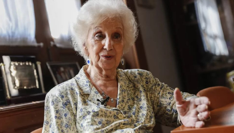 Cristina Kirchner y Axel Kicillof saludaron a Estela de Carlotto por su cumpleaños
