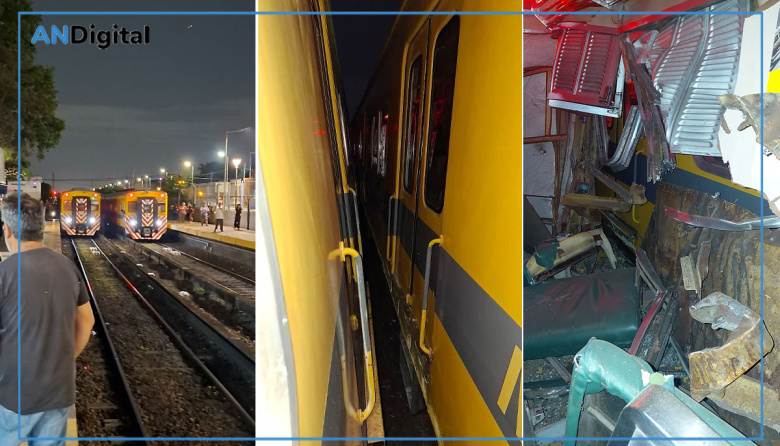 Choque de trenes de la Línea Urquiza en estación Lemos