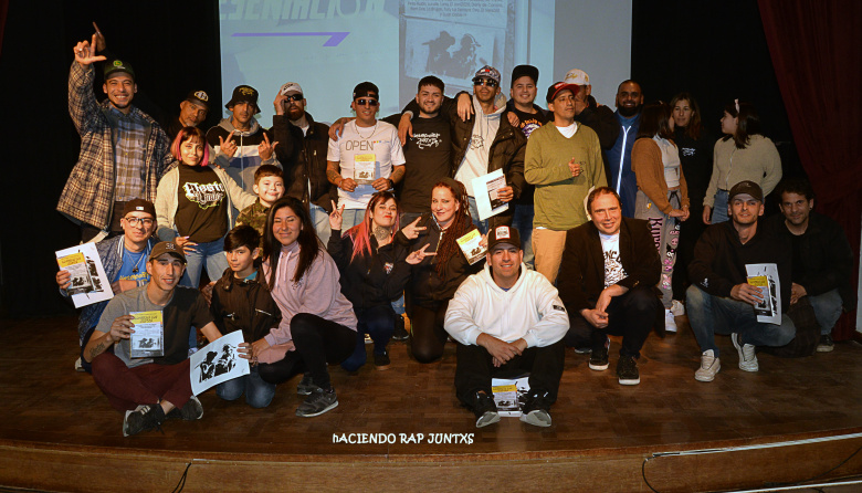 El colectivo cultural "Haciendo Rap Juntxs" se presenta en la UNPAZ