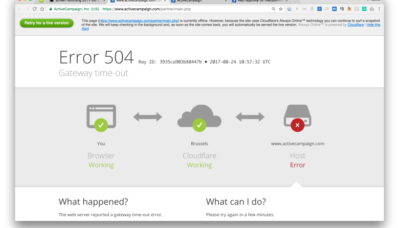 Qué pasó con internet hoy?