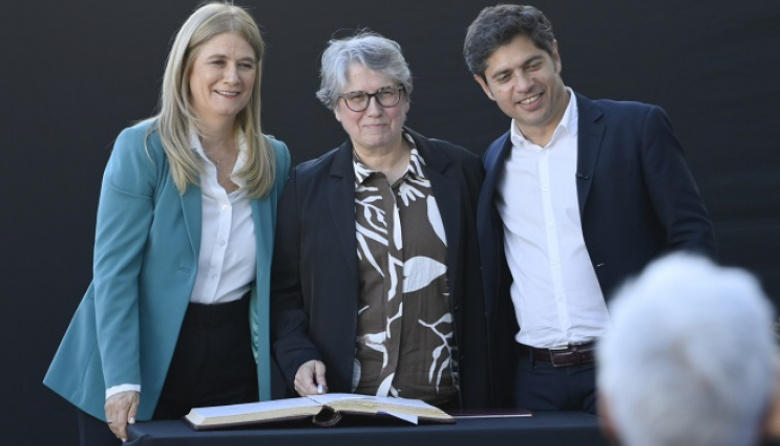 Axel Kicillof le tomó juramento a Flavia Terigi, nueva titular de Educación bonaerense