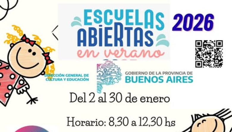 Lanzan las Escuelas de Verano 2026 en José C Paz