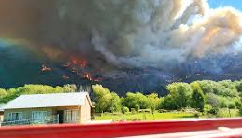 El fiscal dió detalles sobre el orígen del  fuego en Chubut