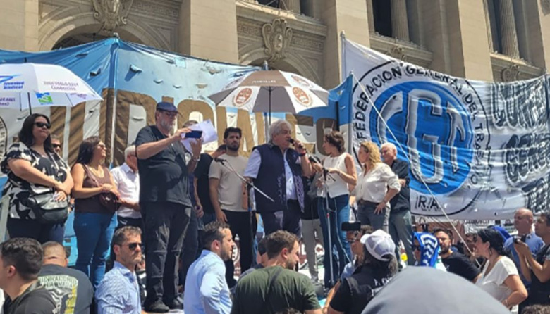 Empleados Judiciales de la Nación se movilizaron este martes al Palacio de Tribunales