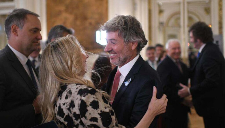 Mahiques asumió como nuevo ministro de Justicia de Milei