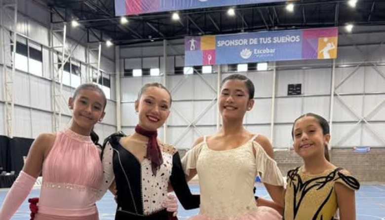 Primer puesto para las patinadoras del CERMUN en el Regional de Patín Artístico Gran Buenos Aires-World Skate