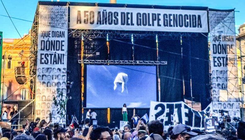 En el 50° aniversario del golpe, el reclamo por memoria, verdad y justicia volvió a ocupar el centro de la escena pública