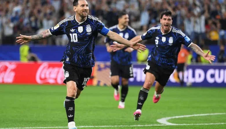 La “Albiceleste” ganó 3-1 ante Jordania con goles de Messi, Lo Celso y Lautaro