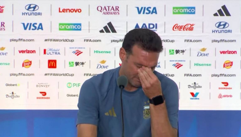 Scaloni puso en duda su continuidad tras la derrota ante España