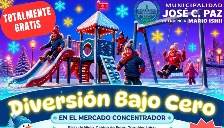 "Vacaciones bajo cero" en el mercado concentrador de José C Paz