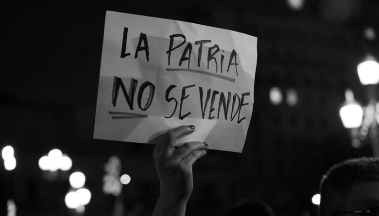 Encuentro en rechazo al proyecto de ley de Inviolabilidad de la Propiedad Privada que tramita en el Senado