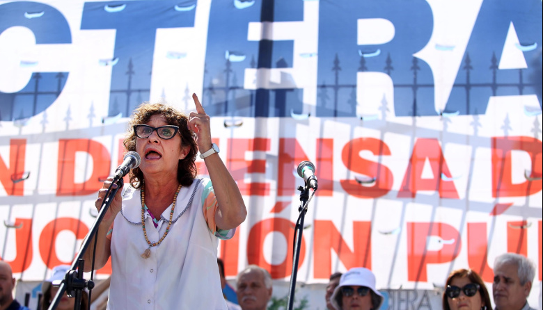 El paro docente se sintió con fuerza en distintos puntos del país