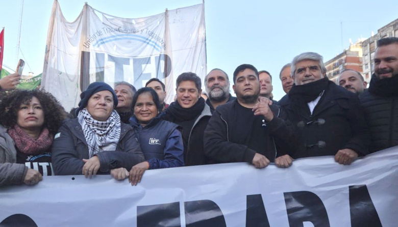 Kicillof cuestionó al gobierno de Milei y valoró la reacción ciudadana