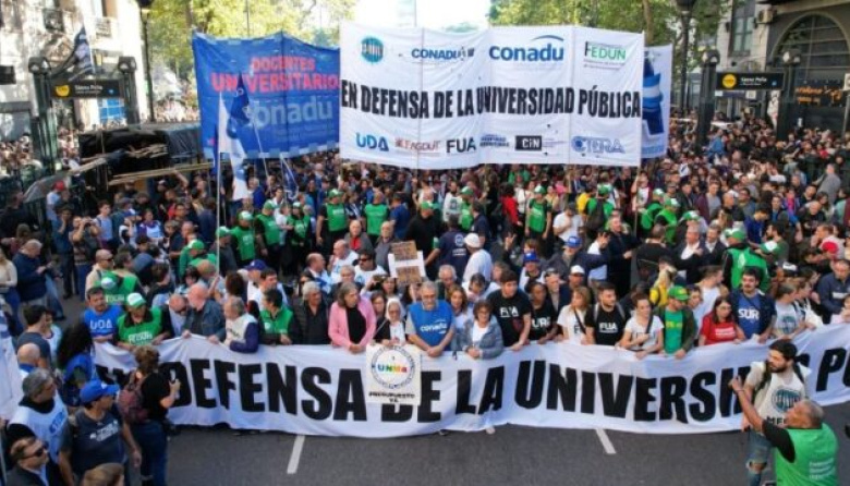 La CONADU en huelga por 48 horas por el ahogo presupuestario de Milei