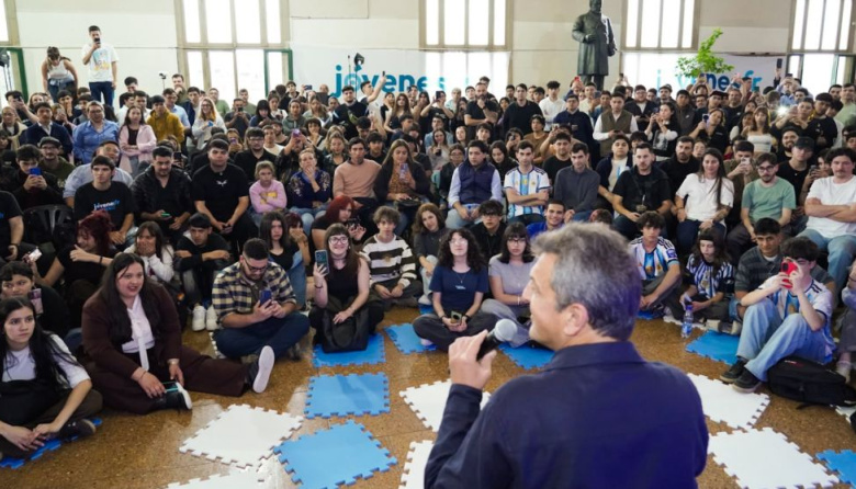 Encuentro de la juventud del Frente Renovador en la Facultad de Derecho de la UBA
