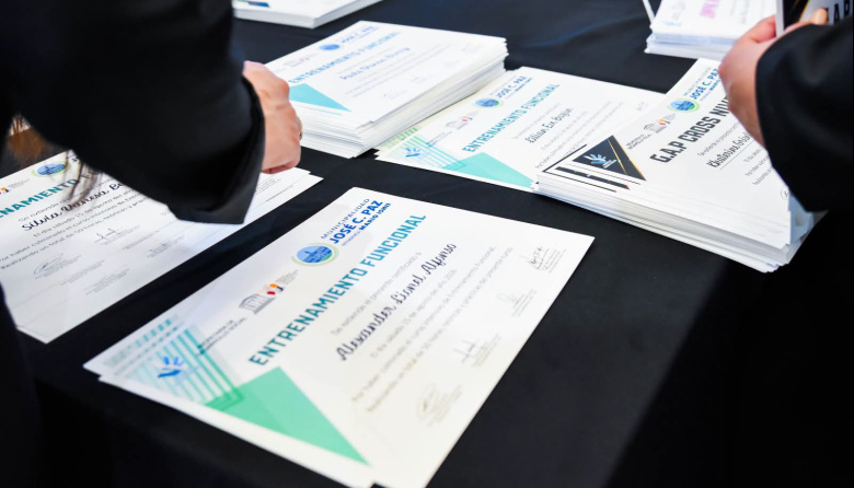 Se entregaron 390 diplomas de capacitación en el Programa "La Formación es un Derecho"