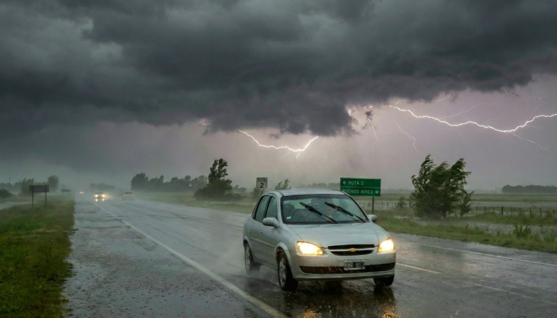 Seguirán las tormentas en varias provincias y en la costa bonaerense