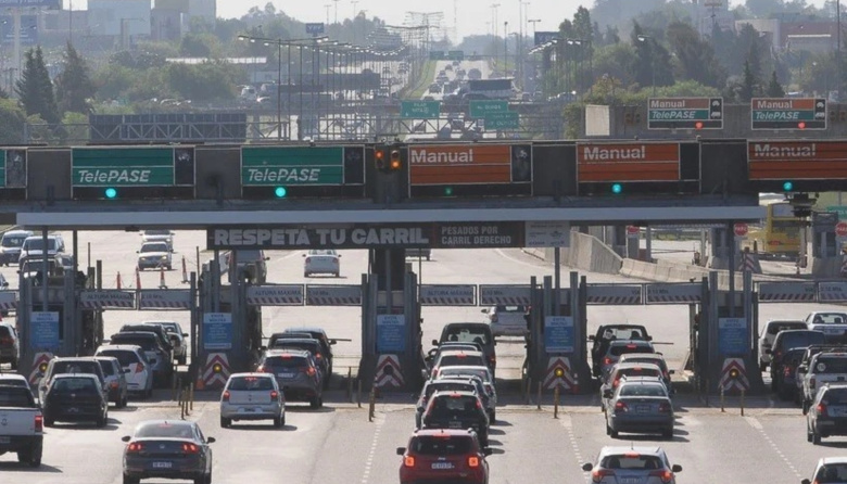 Aumentan los peajes de las rutas a la costa atlántica